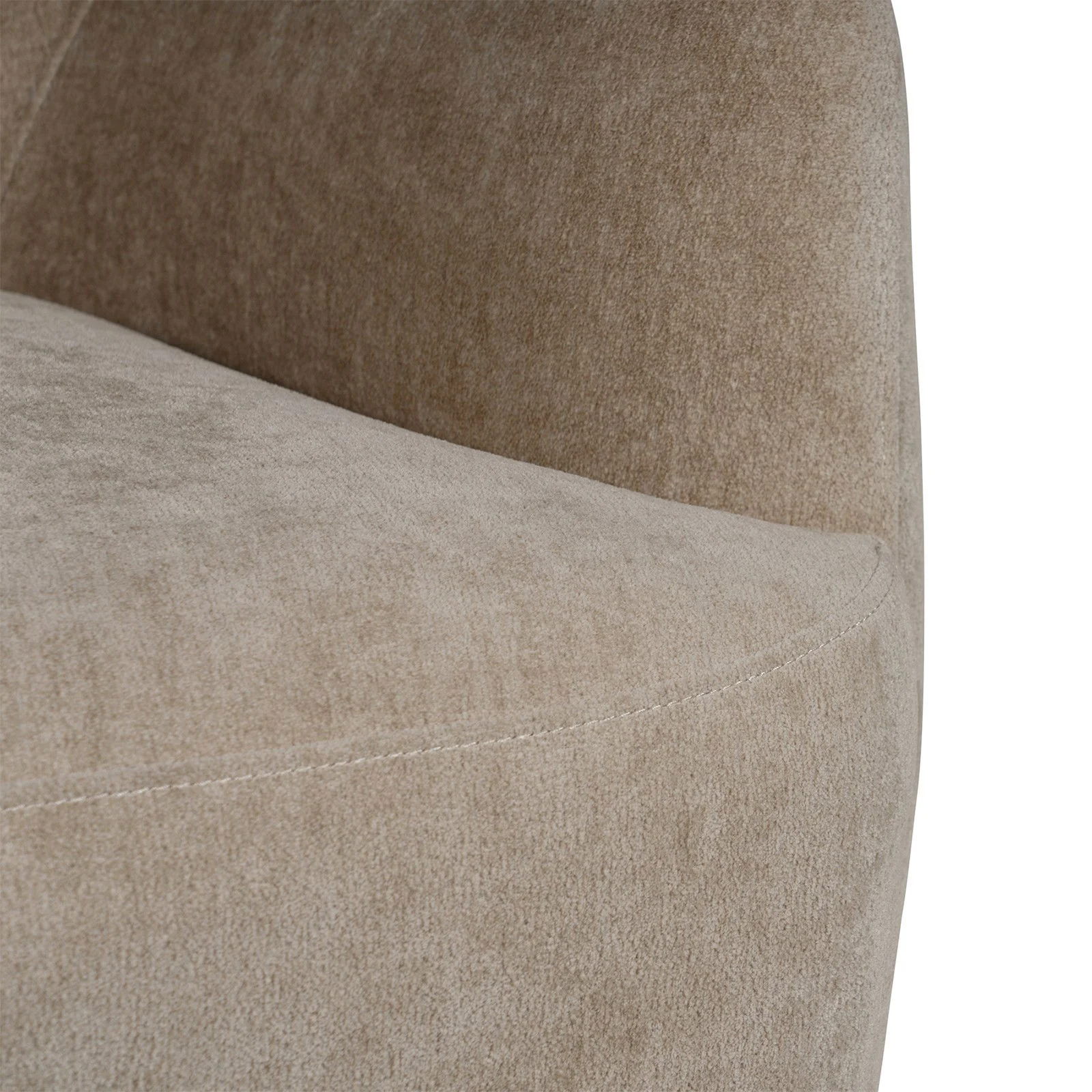 Contemporary Bouclé Swivel Accent Armchair – Cozy Deep Seat Curved - Image 27