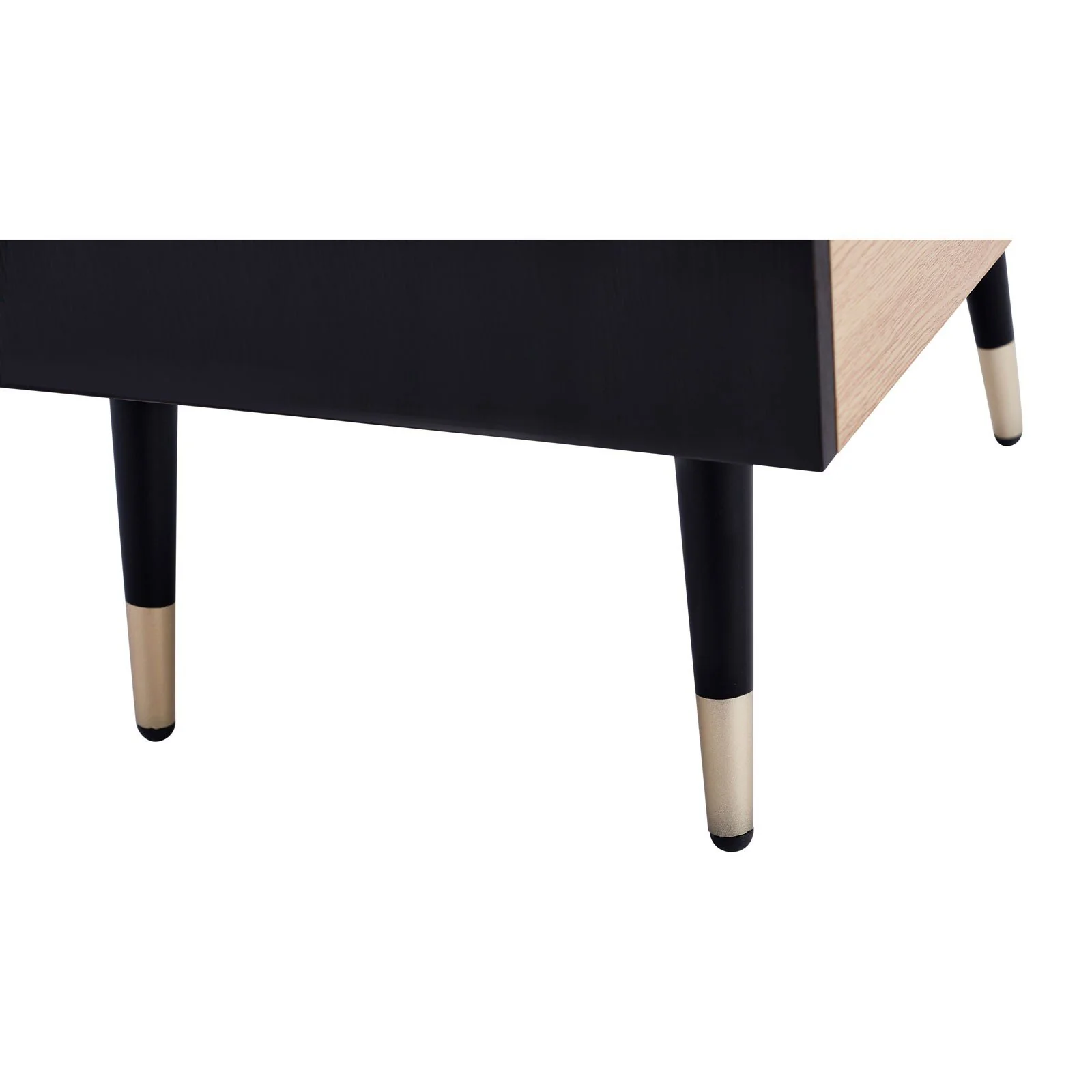 Contemporary Modern Harper 2 Drawer Bedside Table - Image 10