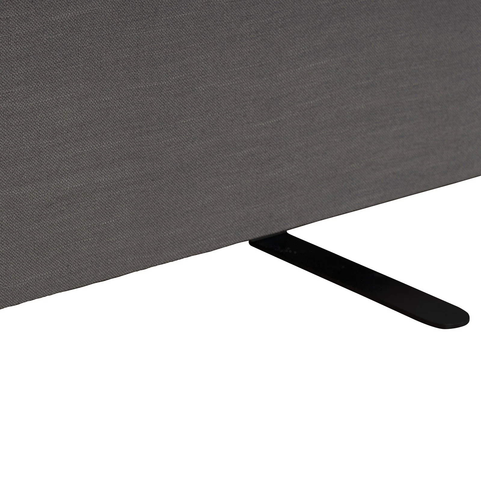 Contemporary Modern Heather Upholstered Queen Bed Headboard - Image 4