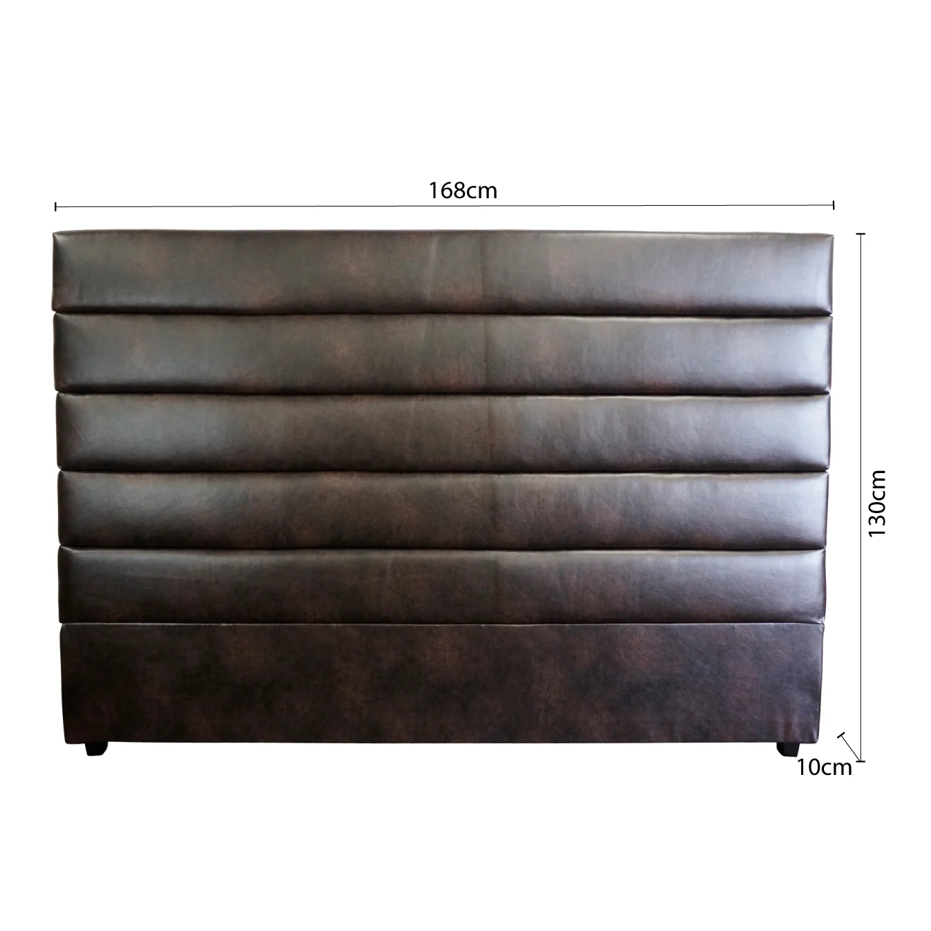 Contemporary Modern Heather Upholstered Queen Bed Headboard - Image 8