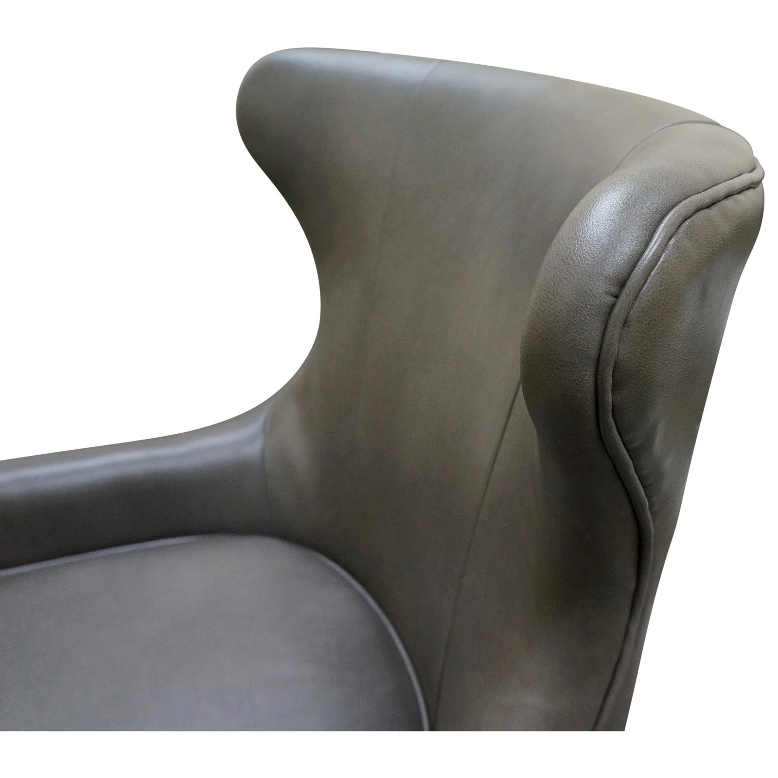 Contemporary Modern Lexter Upholstered Wingback Lounge Armchair Sofa - Image 18