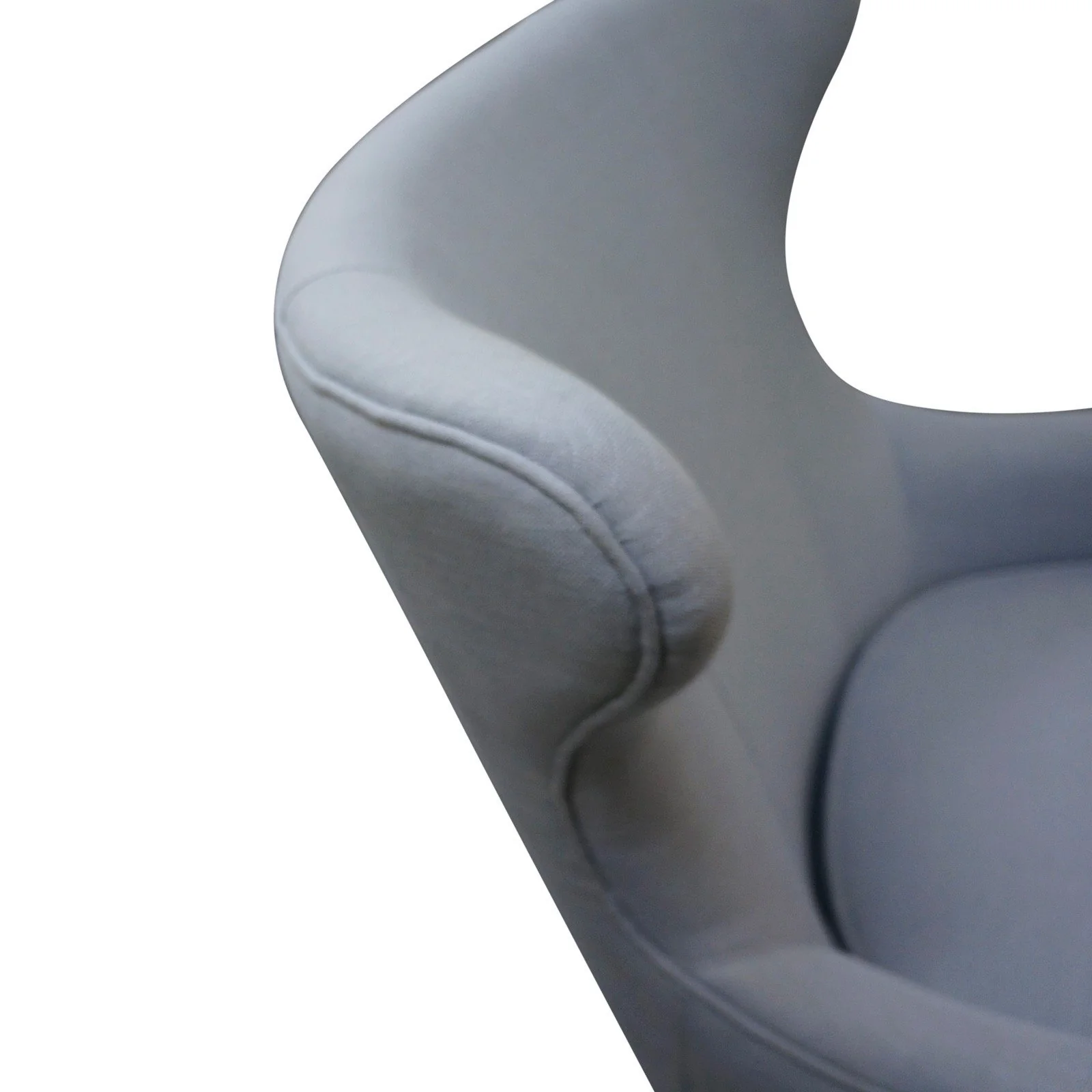 Contemporary Modern Lexter Upholstered Wingback Lounge Armchair Sofa - Image 7