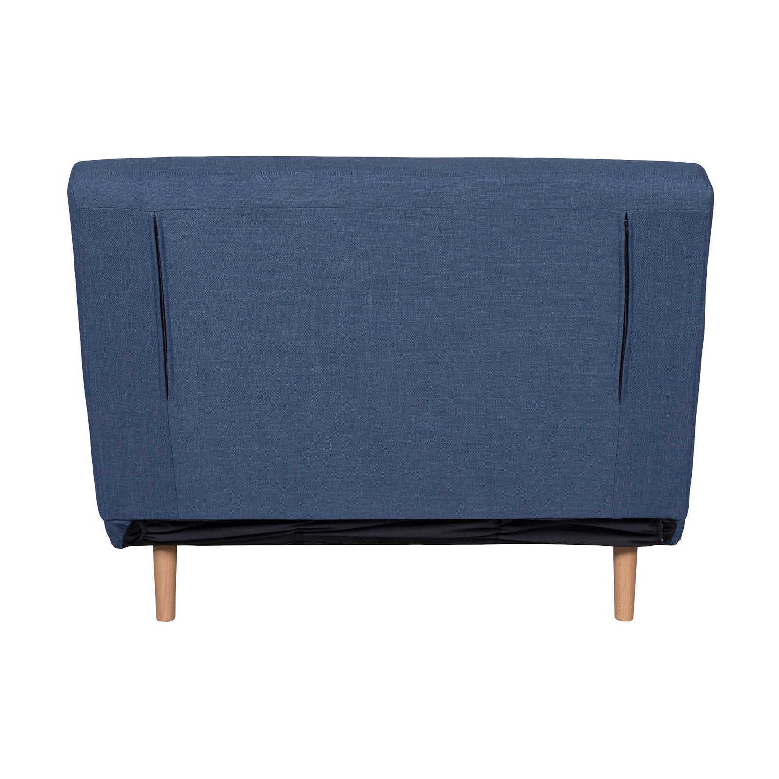Contemporary Modern Siesta 1.5 Seater Versatile linen Lounge Sofa Bed - Image 15