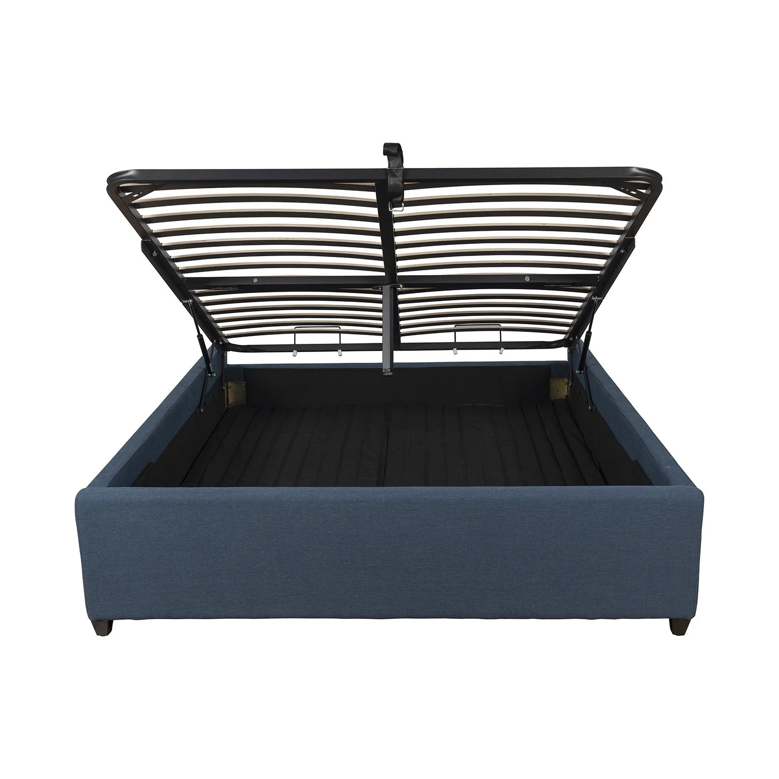 Contemporary Modern Skye Upholstered Storage Gas Lift Queen Bed Base - Image 23