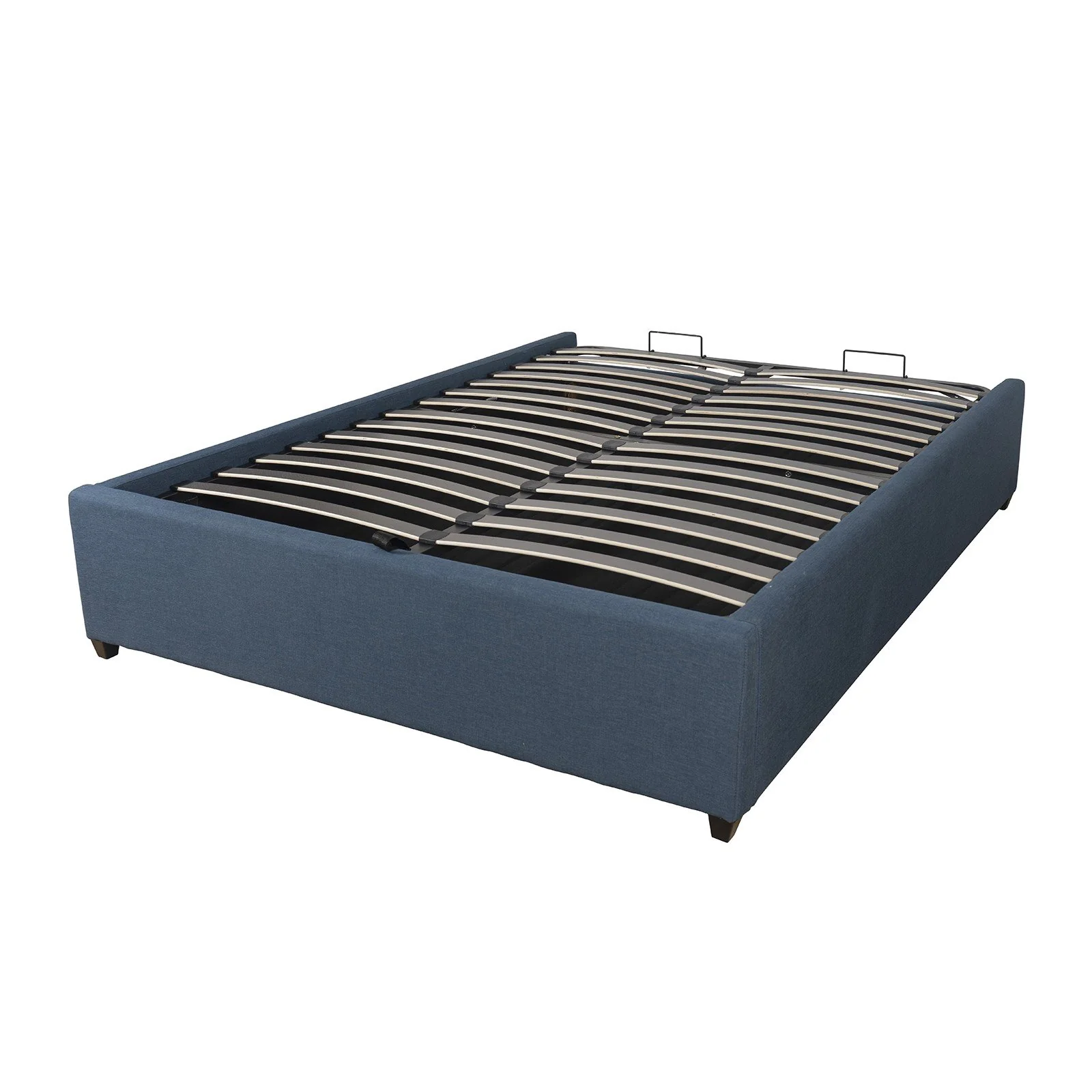 Contemporary Modern Skye Upholstered Storage Gas Lift Queen Bed Base - Image 28