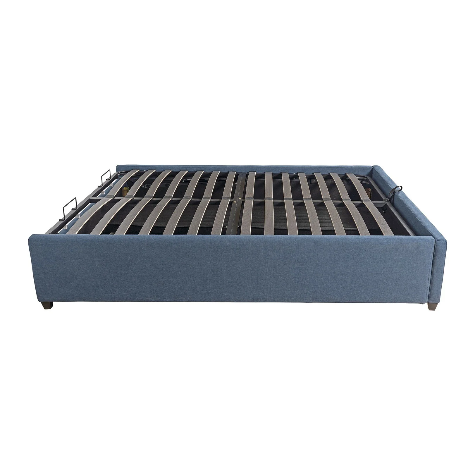 Contemporary Modern Skye Upholstered Storage Gas Lift Queen Bed Base - Image 31