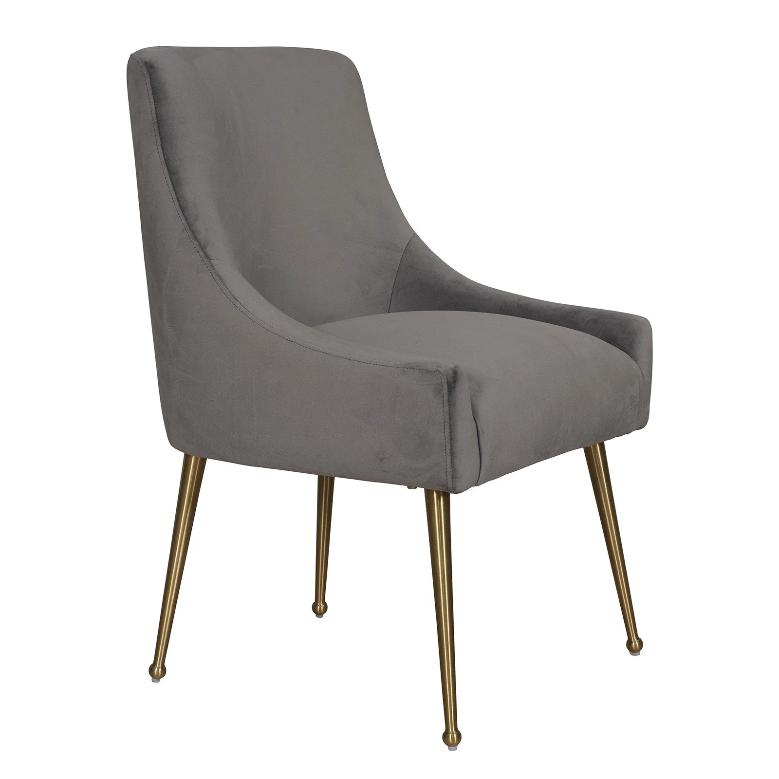 Ellie Velvet Upholstered Dining Chairs - Image 3