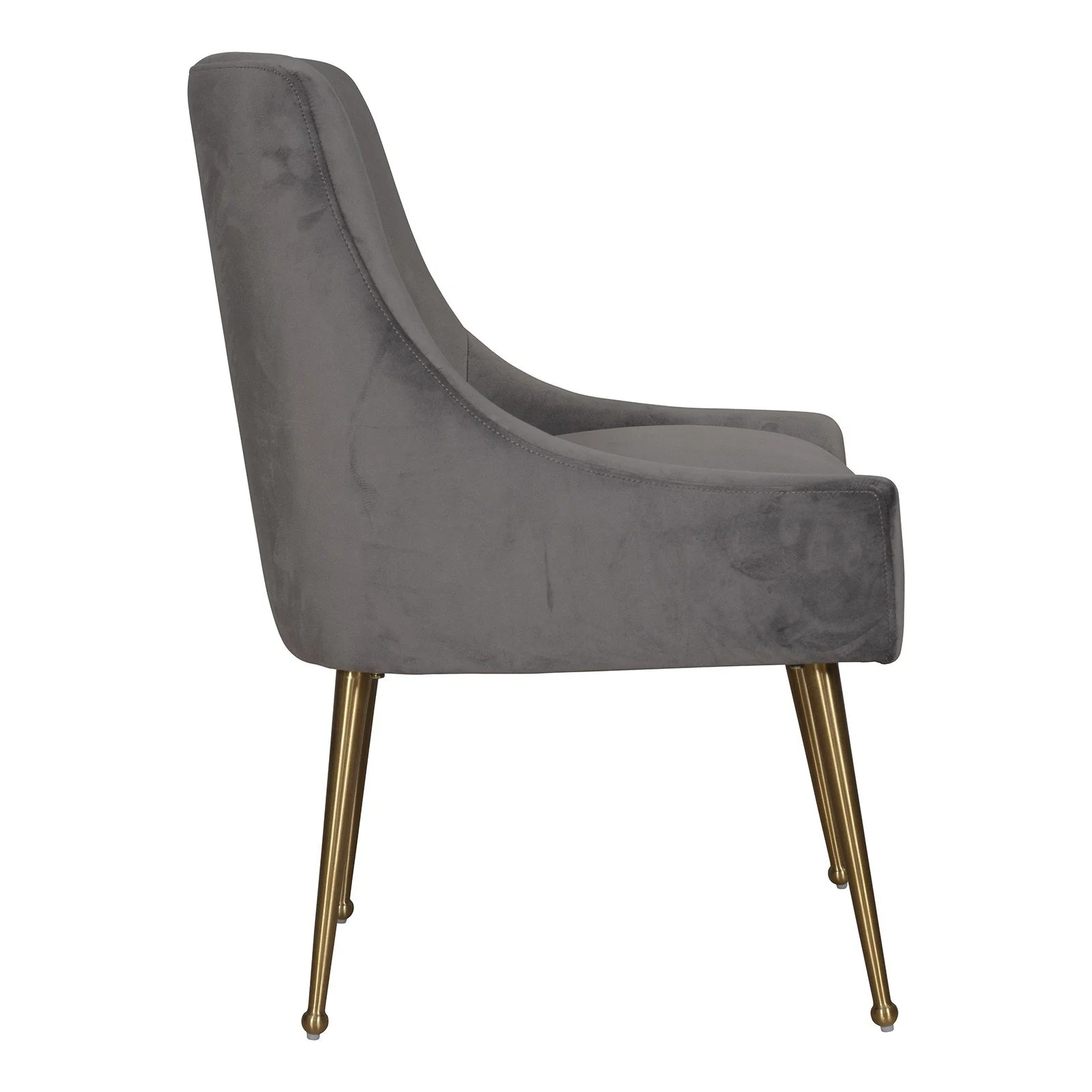 Ellie Velvet Upholstered Dining Chairs - Image 5