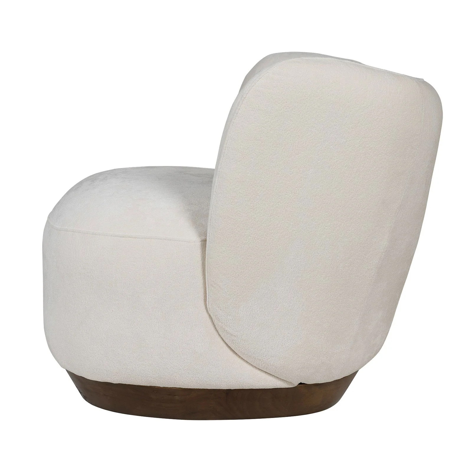 Contemporary Cozy Modern Tulip Blossom Upholstered Accent Chair - Image 10