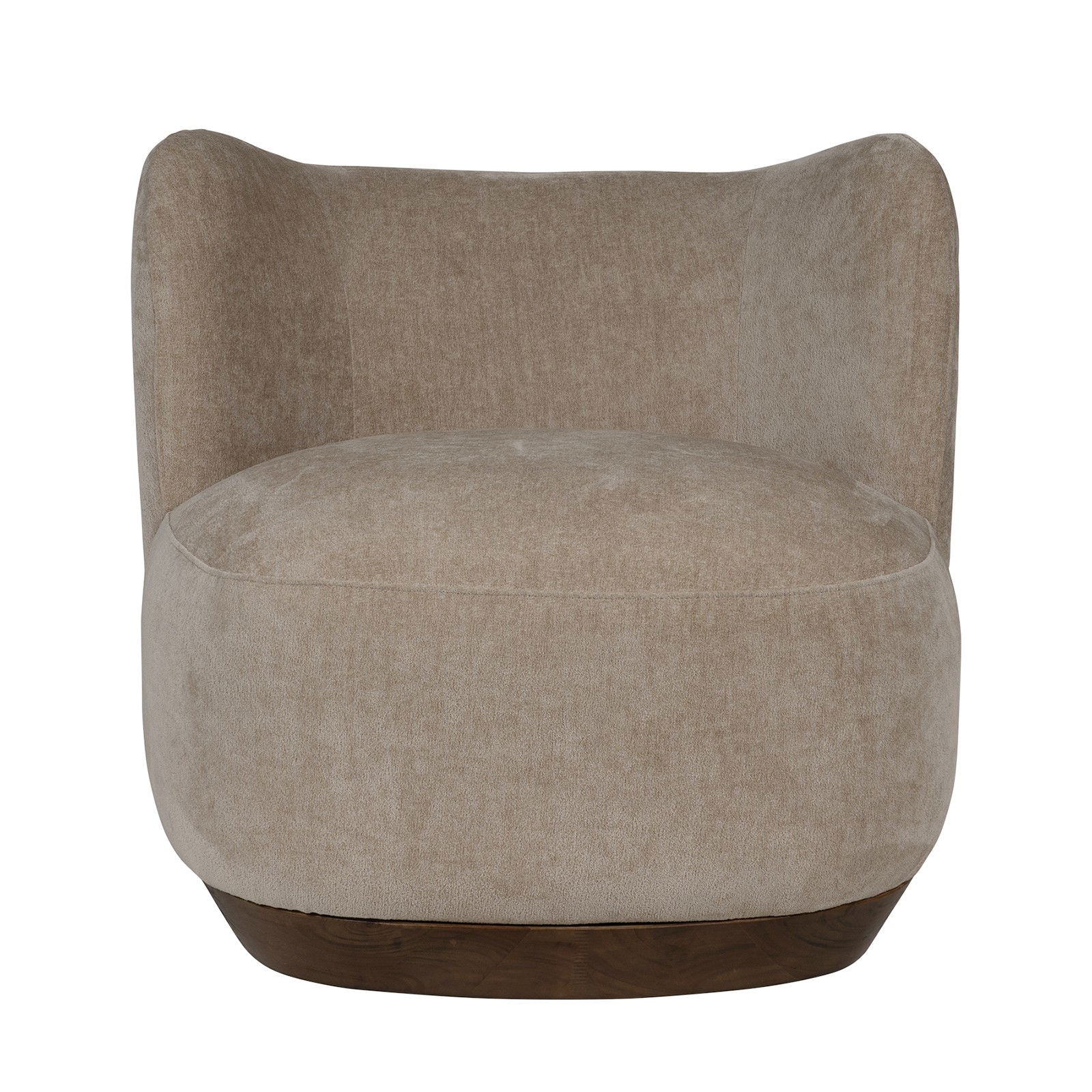 Contemporary Cozy Modern Tulip Blossom Upholstered Accent Chair - Image 15