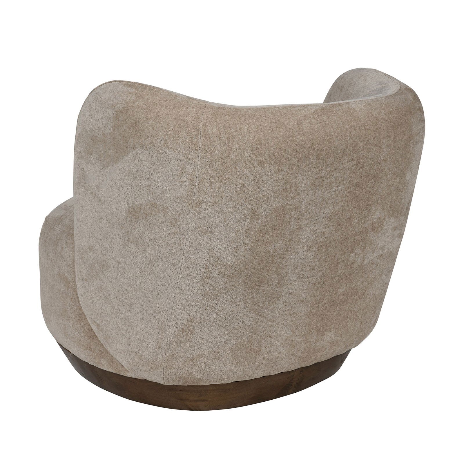 Contemporary Cozy Modern Tulip Blossom Upholstered Accent Chair - Image 22