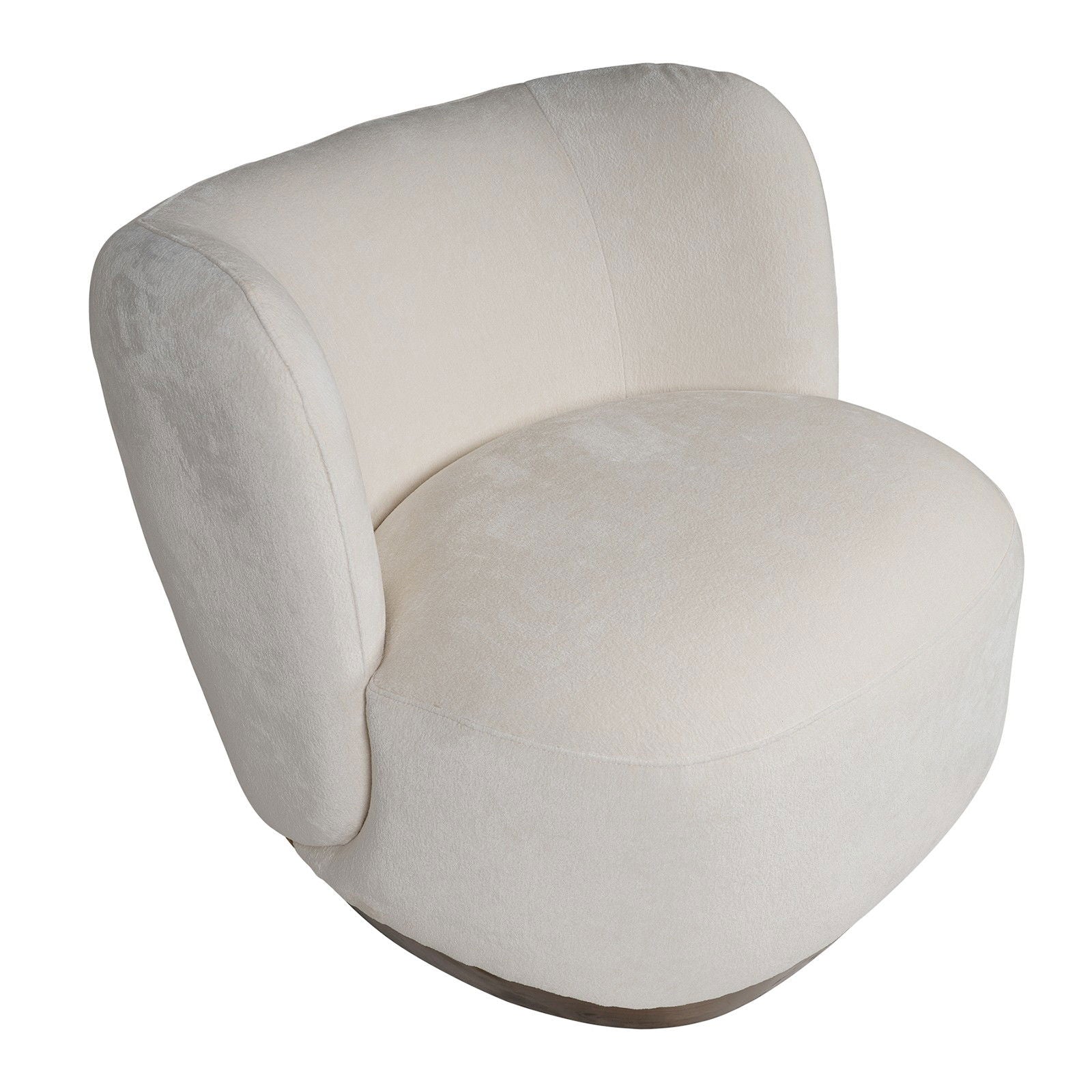 Contemporary Cozy Modern Tulip Blossom Upholstered Accent Chair - Image 3