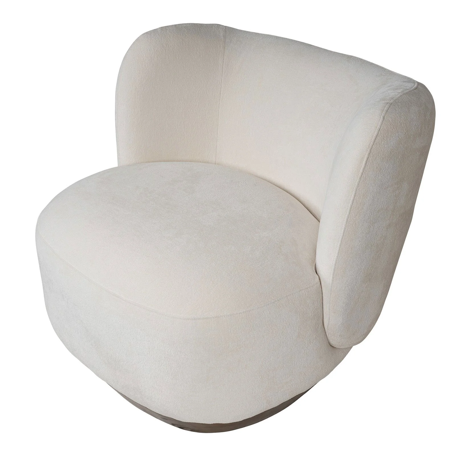 Contemporary Cozy Modern Tulip Blossom Upholstered Accent Chair - Image 4
