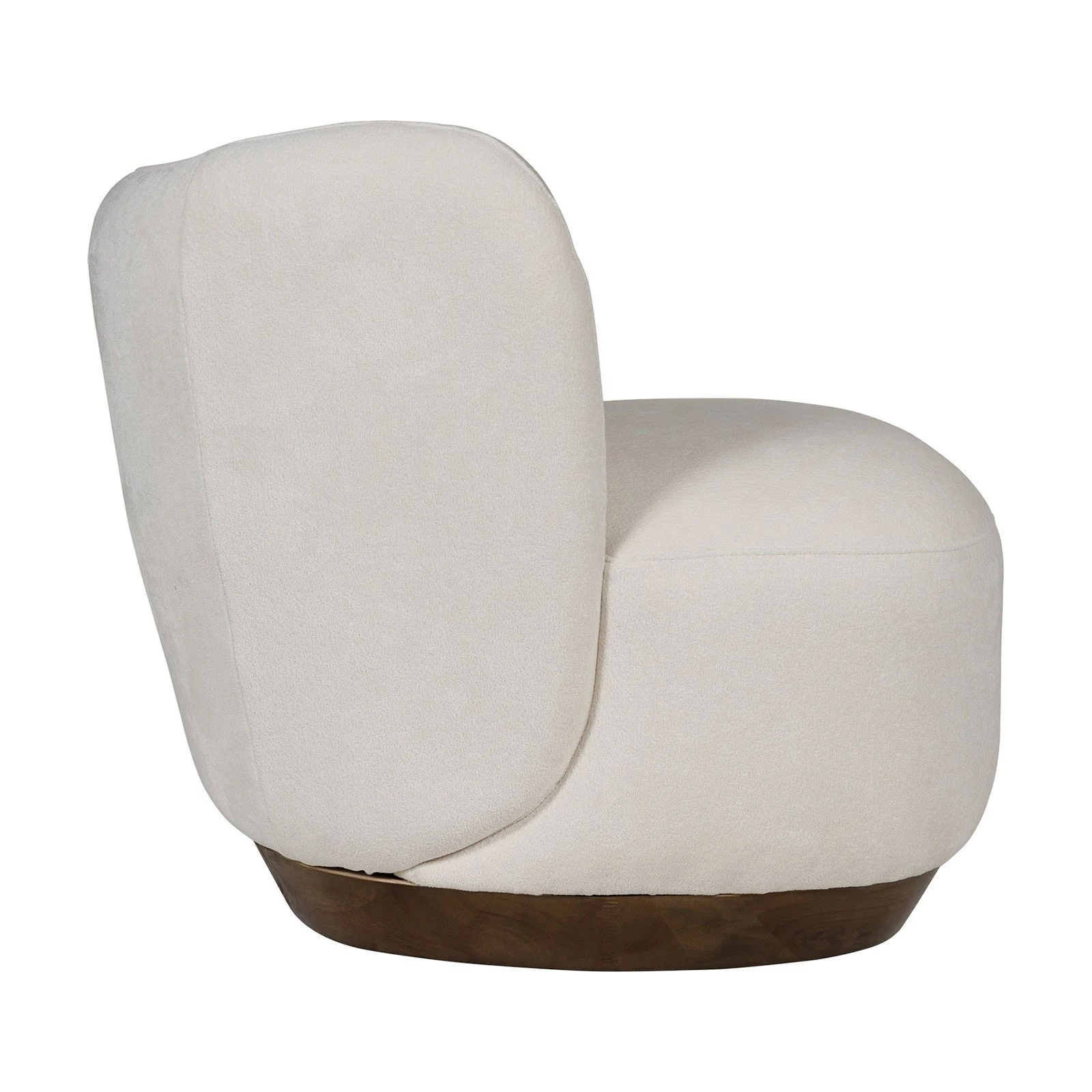 Contemporary Cozy Modern Tulip Blossom Upholstered Accent Chair - Image 6