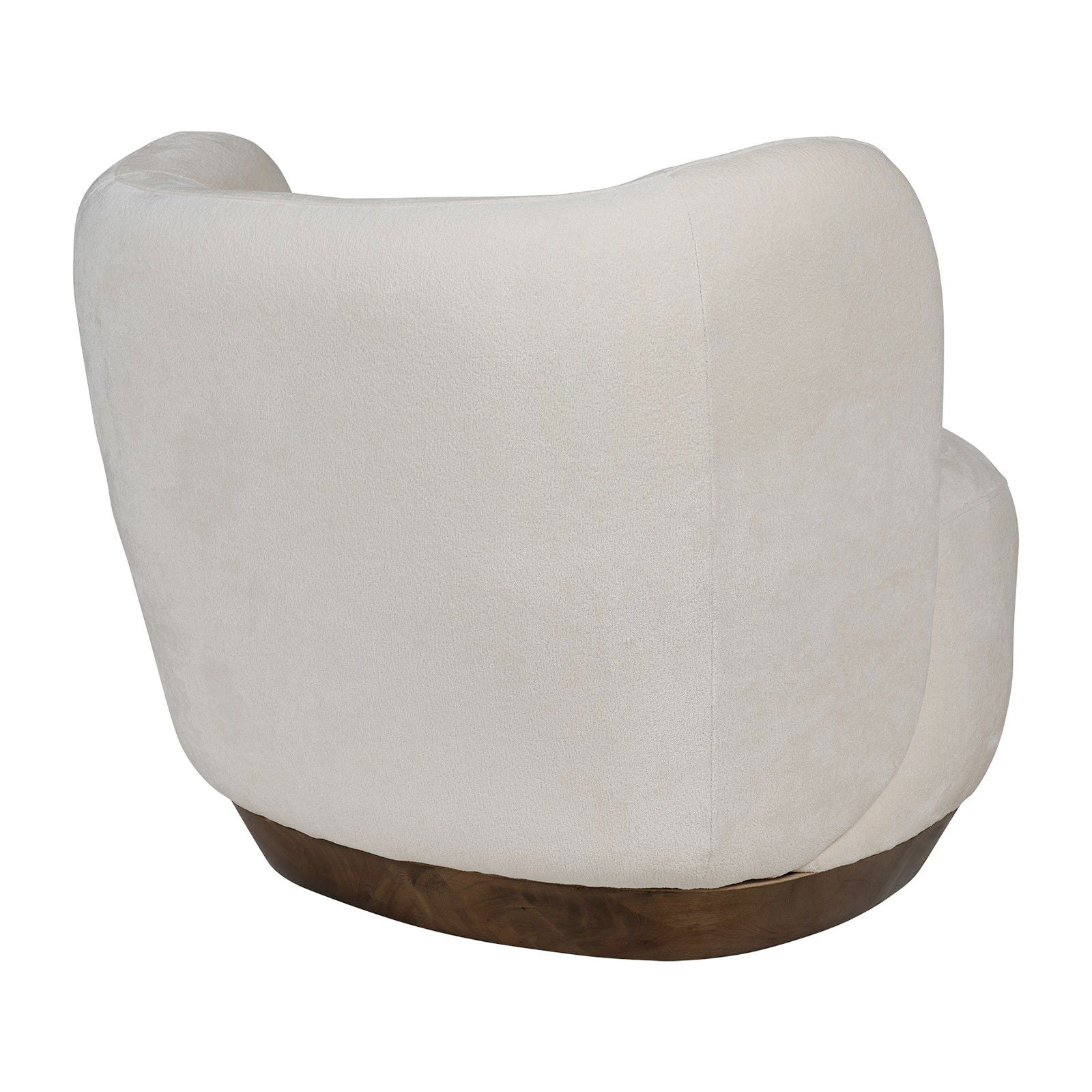 Contemporary Cozy Modern Tulip Blossom Upholstered Accent Chair - Image 7