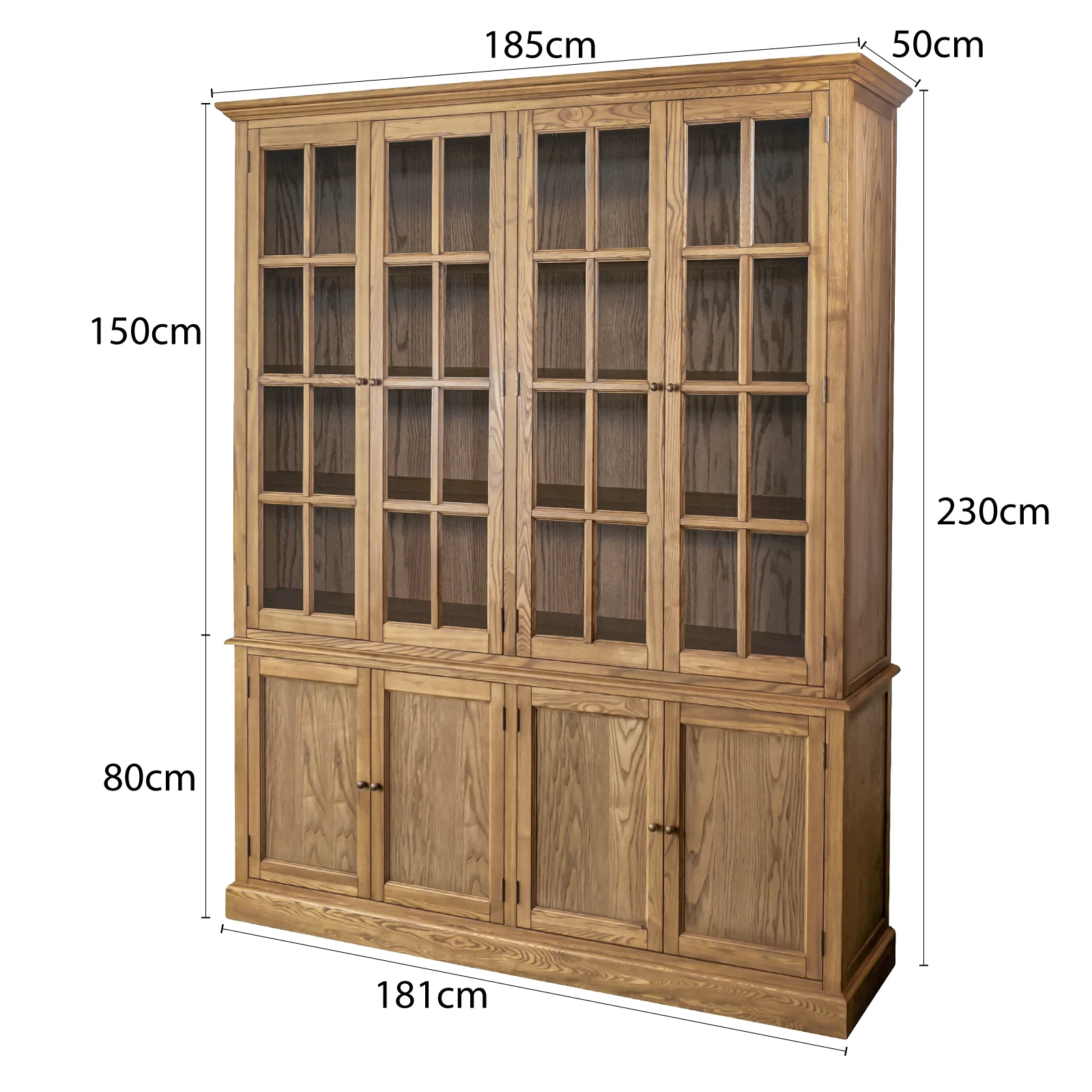 Early Bird Pre-order: Extra $1,000 OFF - Hamptons Coastal Bookcase and Buffet Cupboard - Image 10