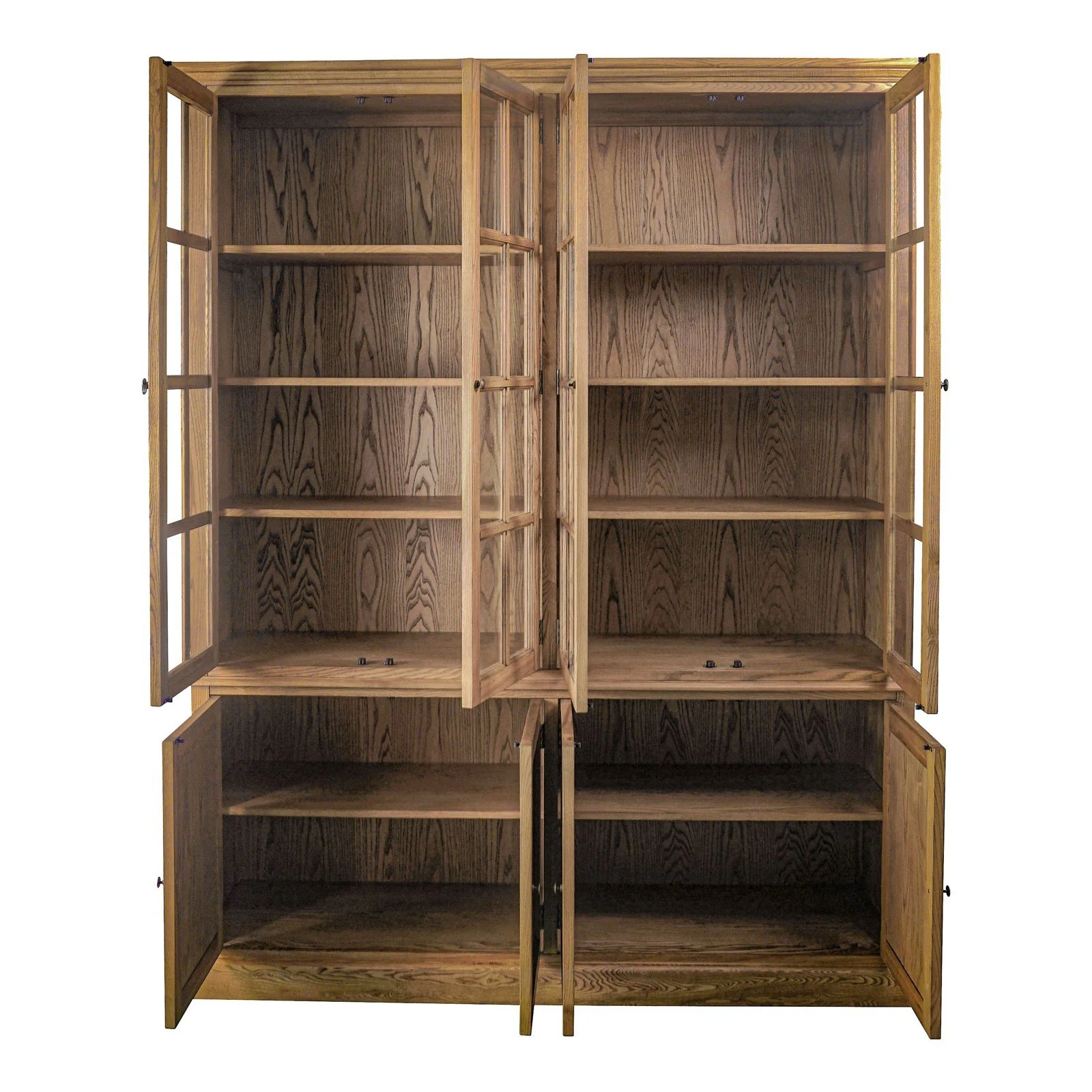 Early Bird Pre-order: Extra $1,000 OFF - Hamptons Coastal Bookcase and Buffet Cupboard - Image 4