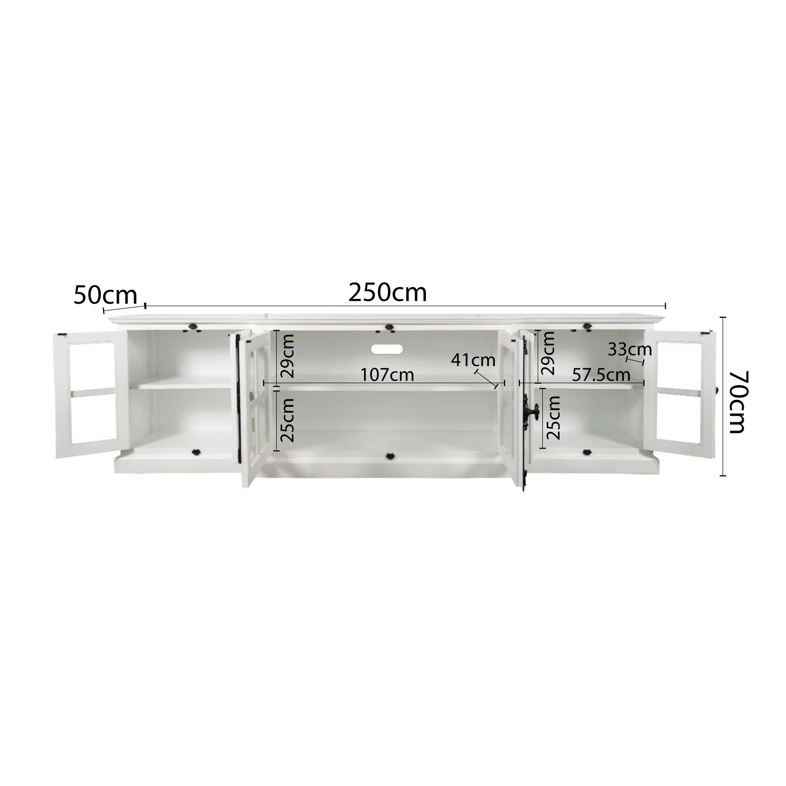French Provincial Casement TV Entertainment Unit - Image 11