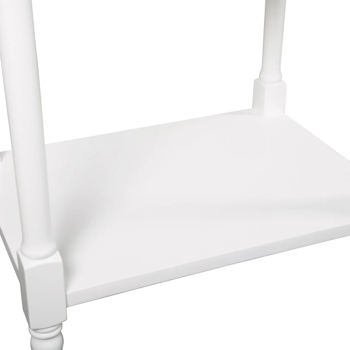 French Provincial Classic Bedside Lamp Table with One Drawer - Image 10