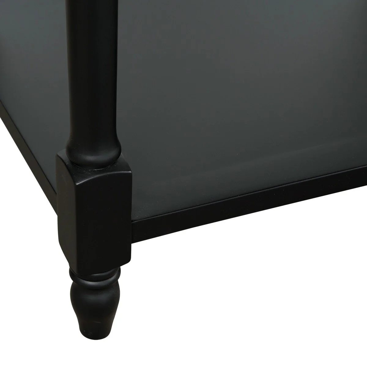 French Provincial Classic Bedside Lamp Table with One Drawer - Image 19