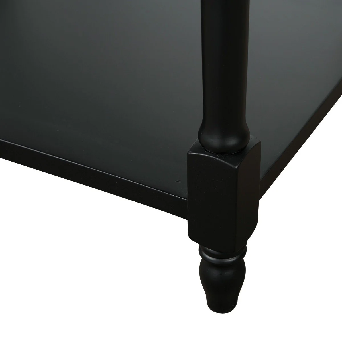 French Provincial Classic Bedside Lamp Table with One Drawer - Image 20