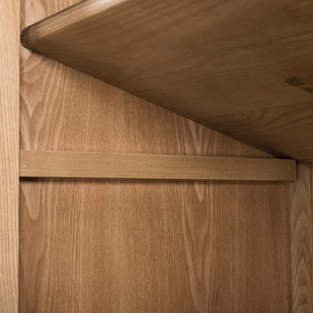 French Provincial Display Cabinet & Bookcase Natural Ash/ Modular Design - Image 16