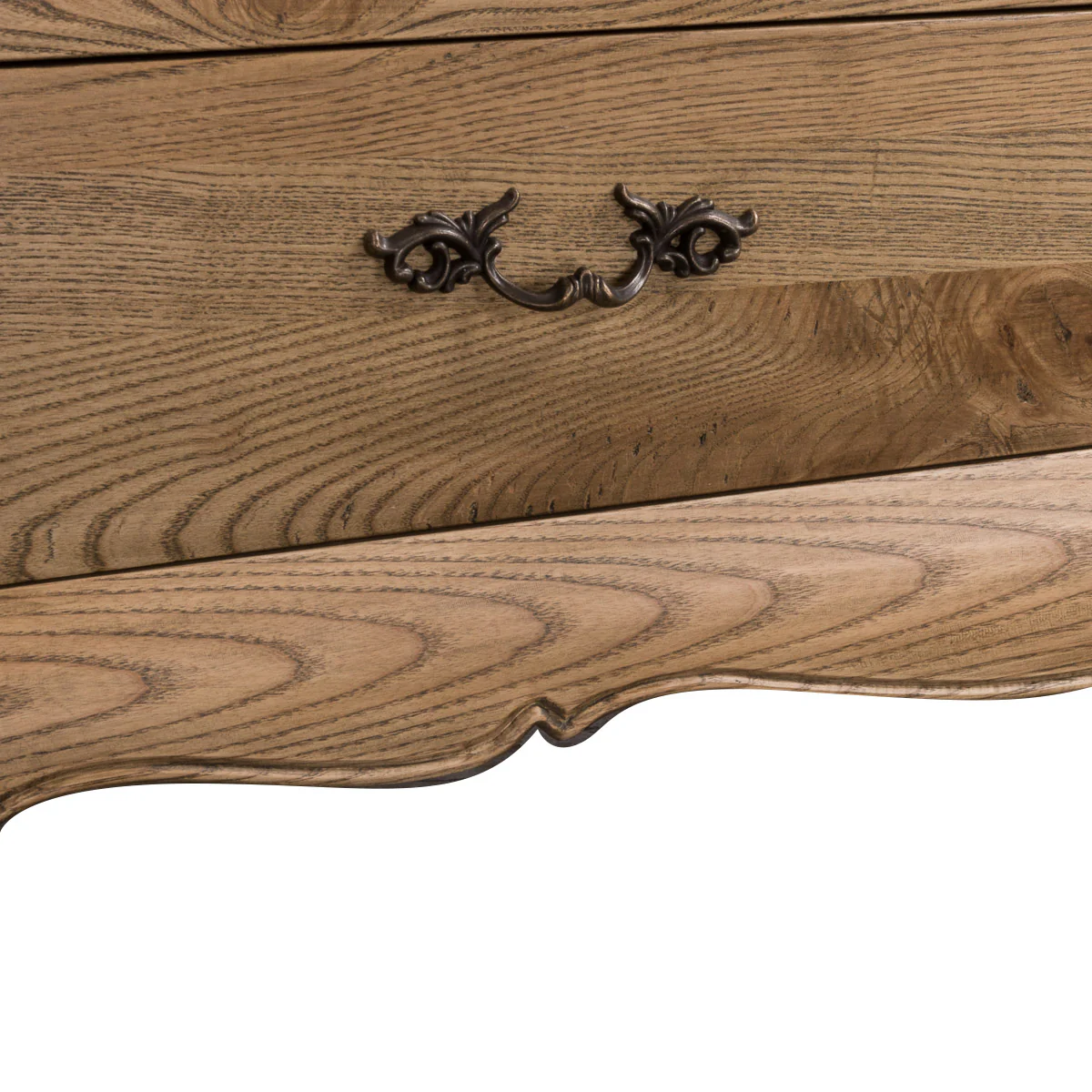 French Provincial Display Cabinet & Bookcase Natural Ash/ Modular Design - Image 19