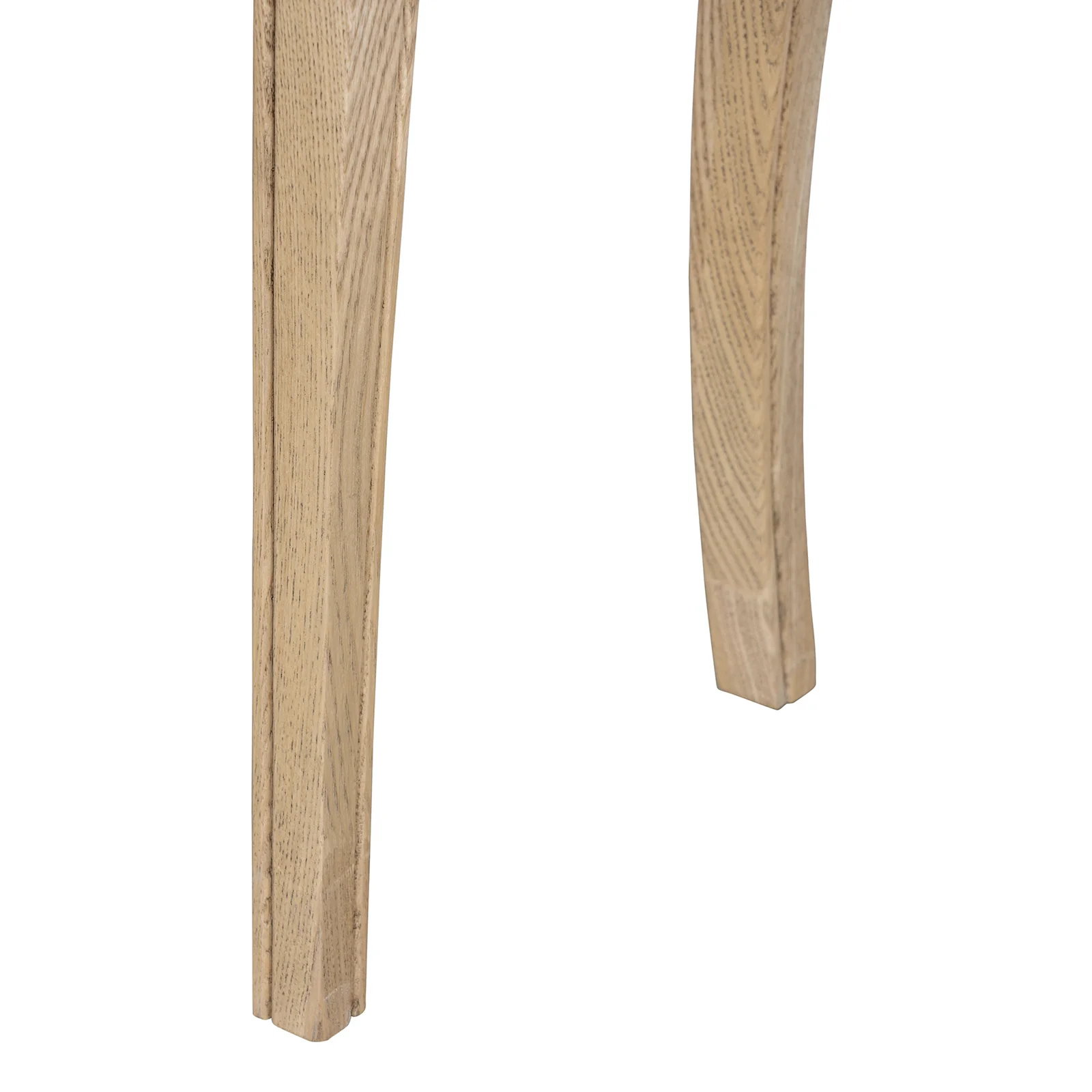 French Provincial Console Hall Table in Natural Oak - Image 15