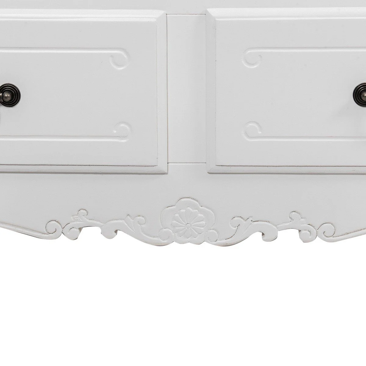 French Provincial Louis 2 Drawer Wardrobe - Image 11