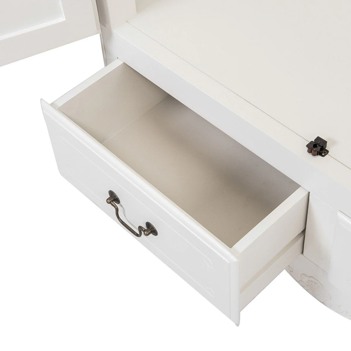 French Provincial Louis 2 Drawer Wardrobe - Image 14