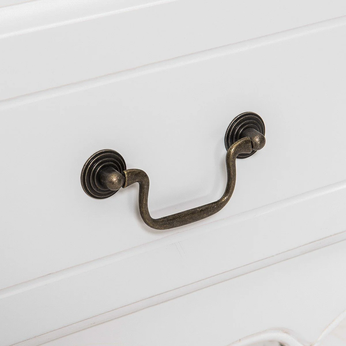 French Provincial Louis 2 Drawer Wardrobe - Image 15