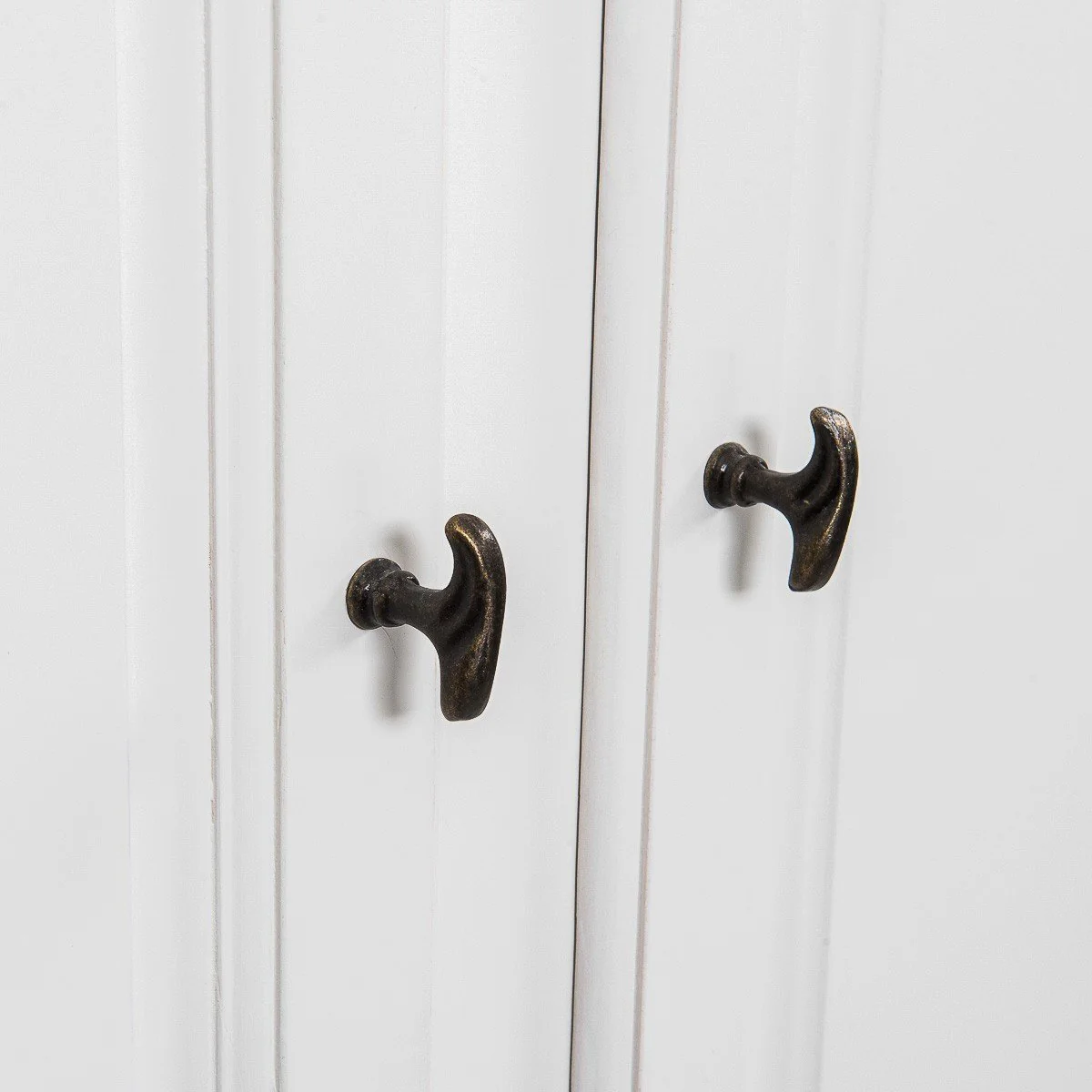 French Provincial Louis 2 Drawer Wardrobe - Image 9