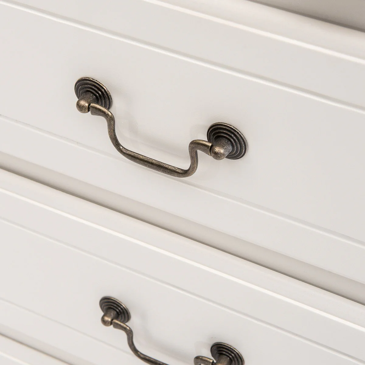French Provincial Louis 3 Drawer Chest Cabinet - Image 10