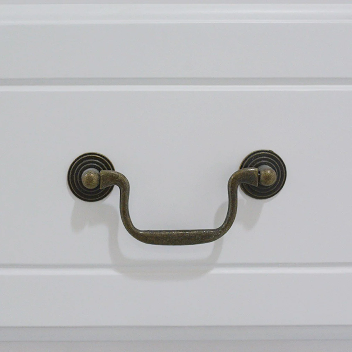 French Provincial Louis 5 Drawer Chest Tallboy Cabinet - Image 10