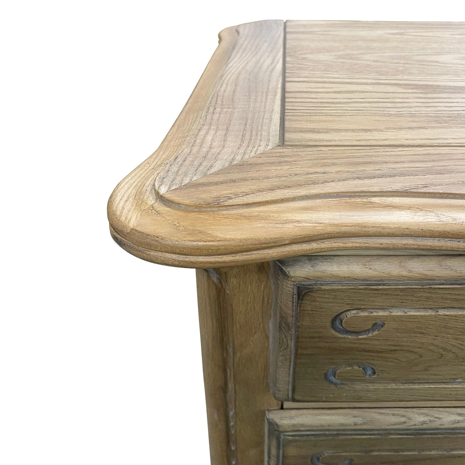 French Provincial Louis 6 Drawer Tallboy Cabinet - Image 27