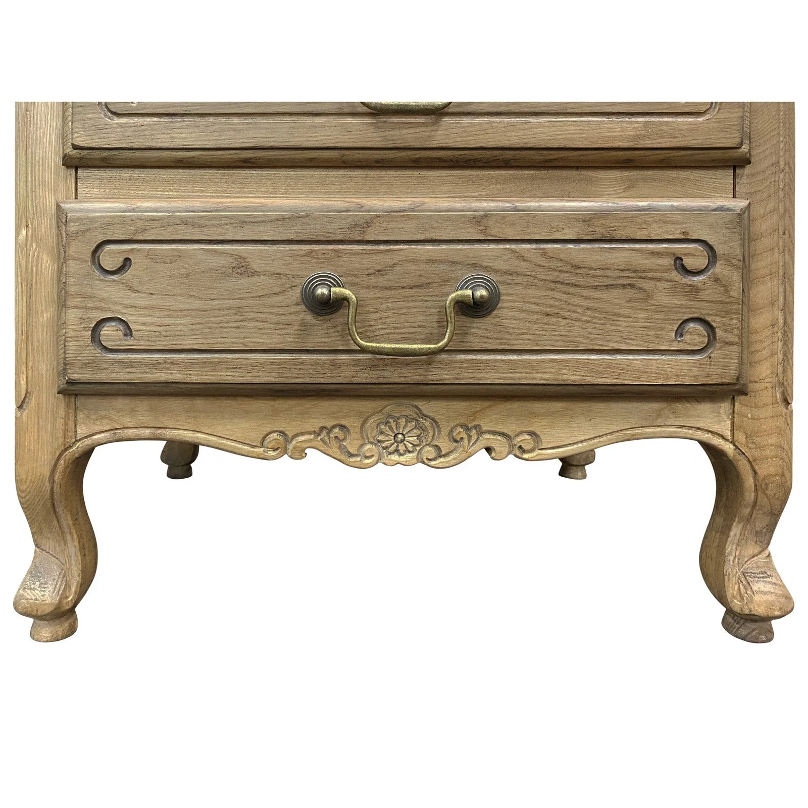 French Provincial Louis 6 Drawer Tallboy Cabinet - Image 28