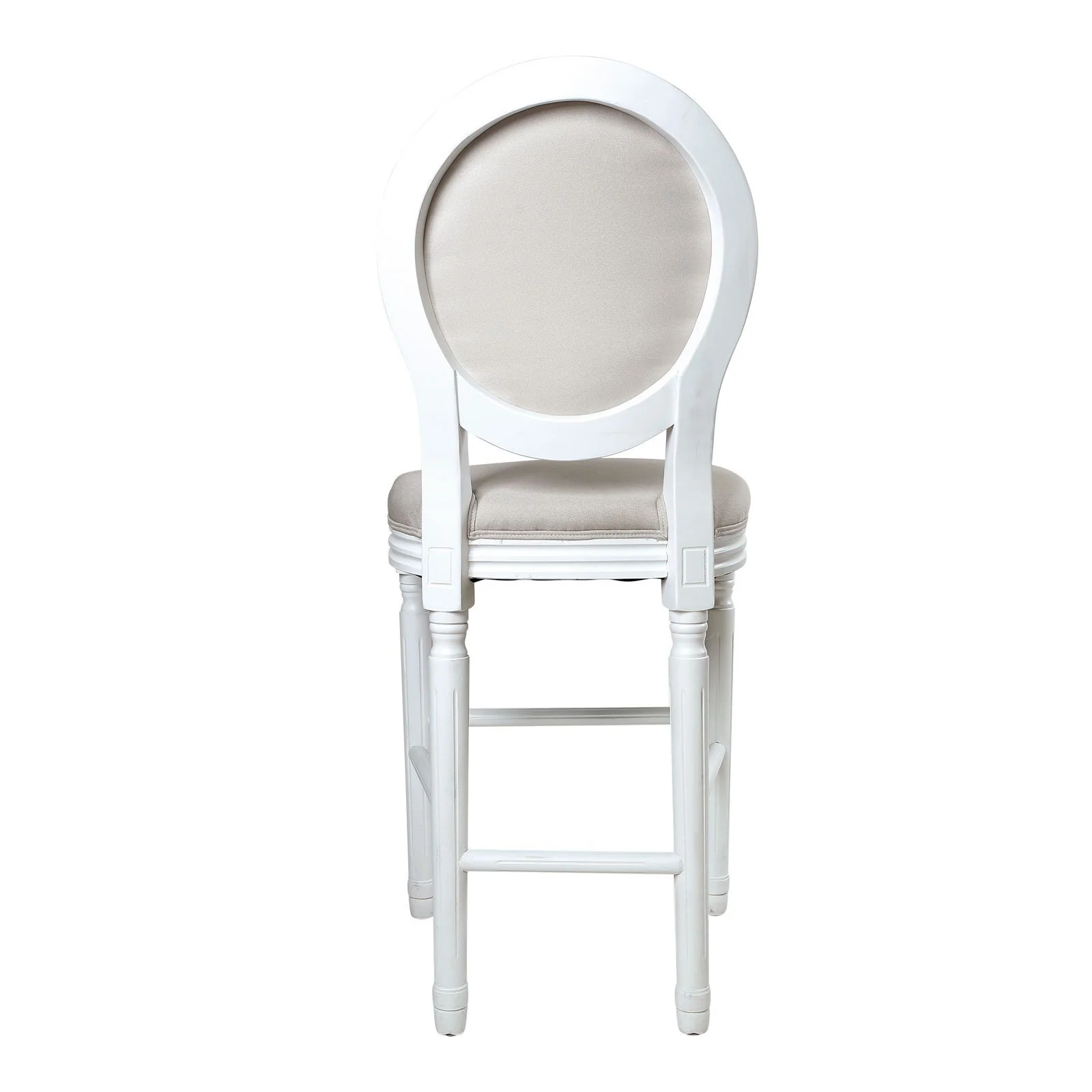 (Factory Second) French Provincial Louis Bar Stool - Image 7