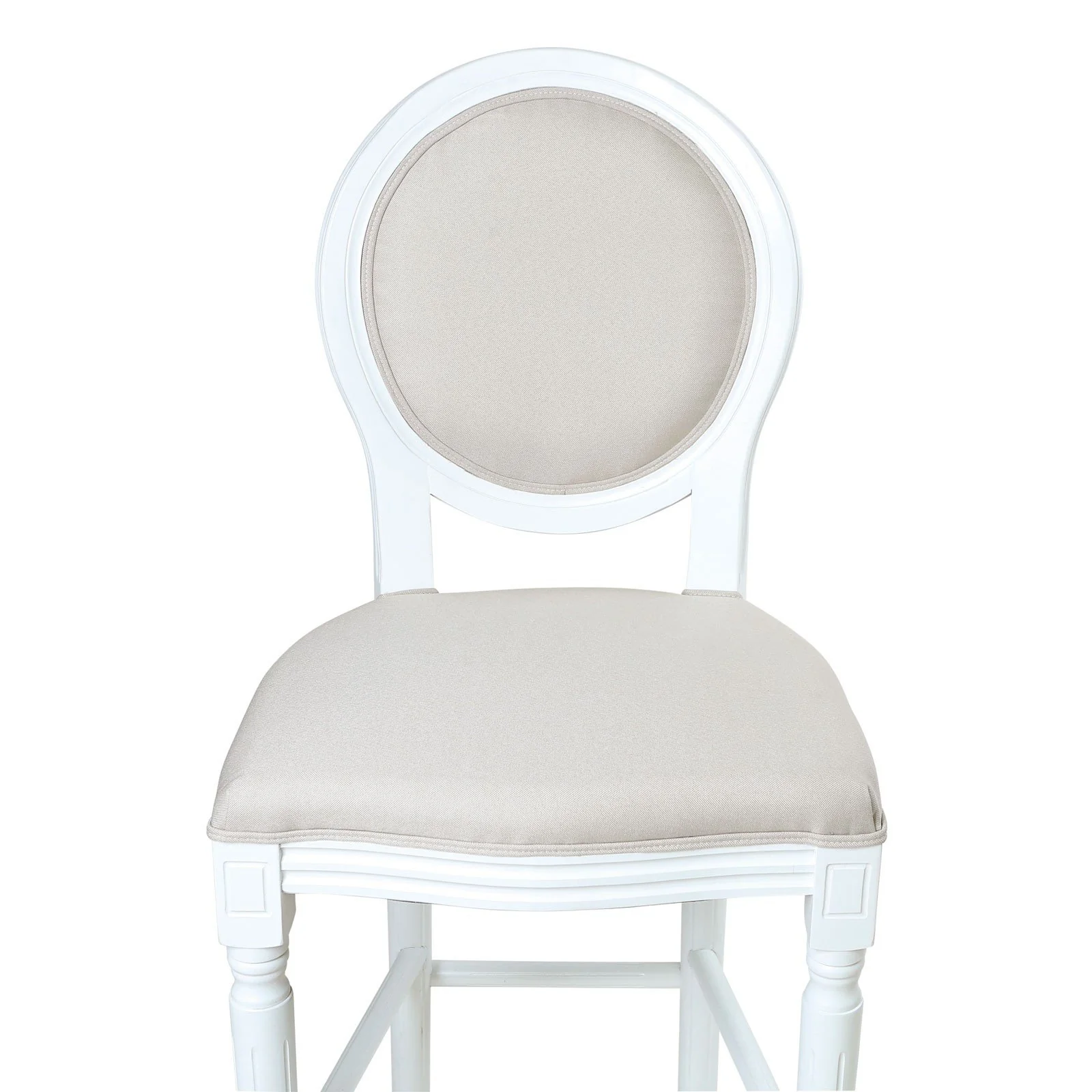 (Factory Second) French Provincial Louis Bar Stool - Image 8
