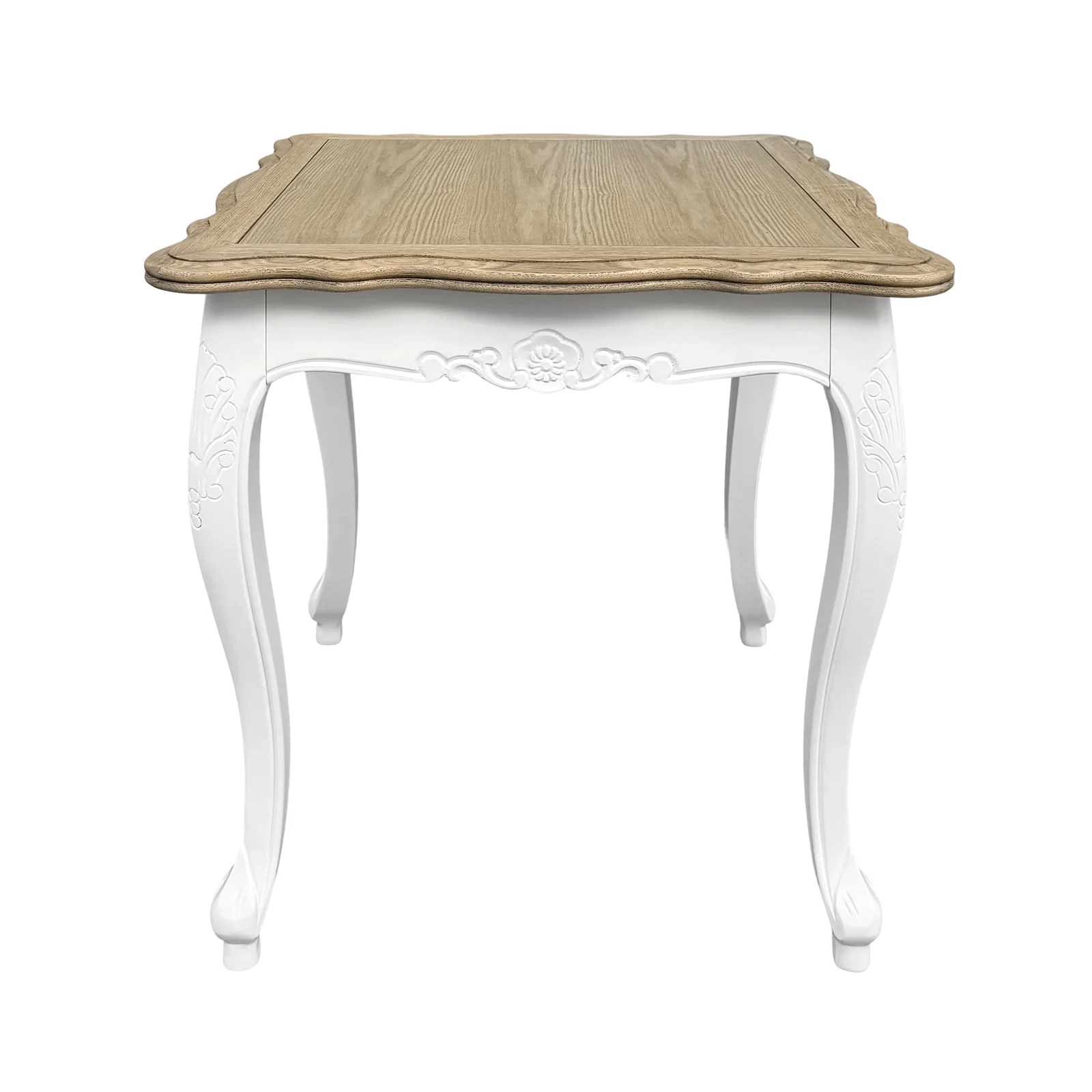 French Provincial Louis Bedside Lamp Table