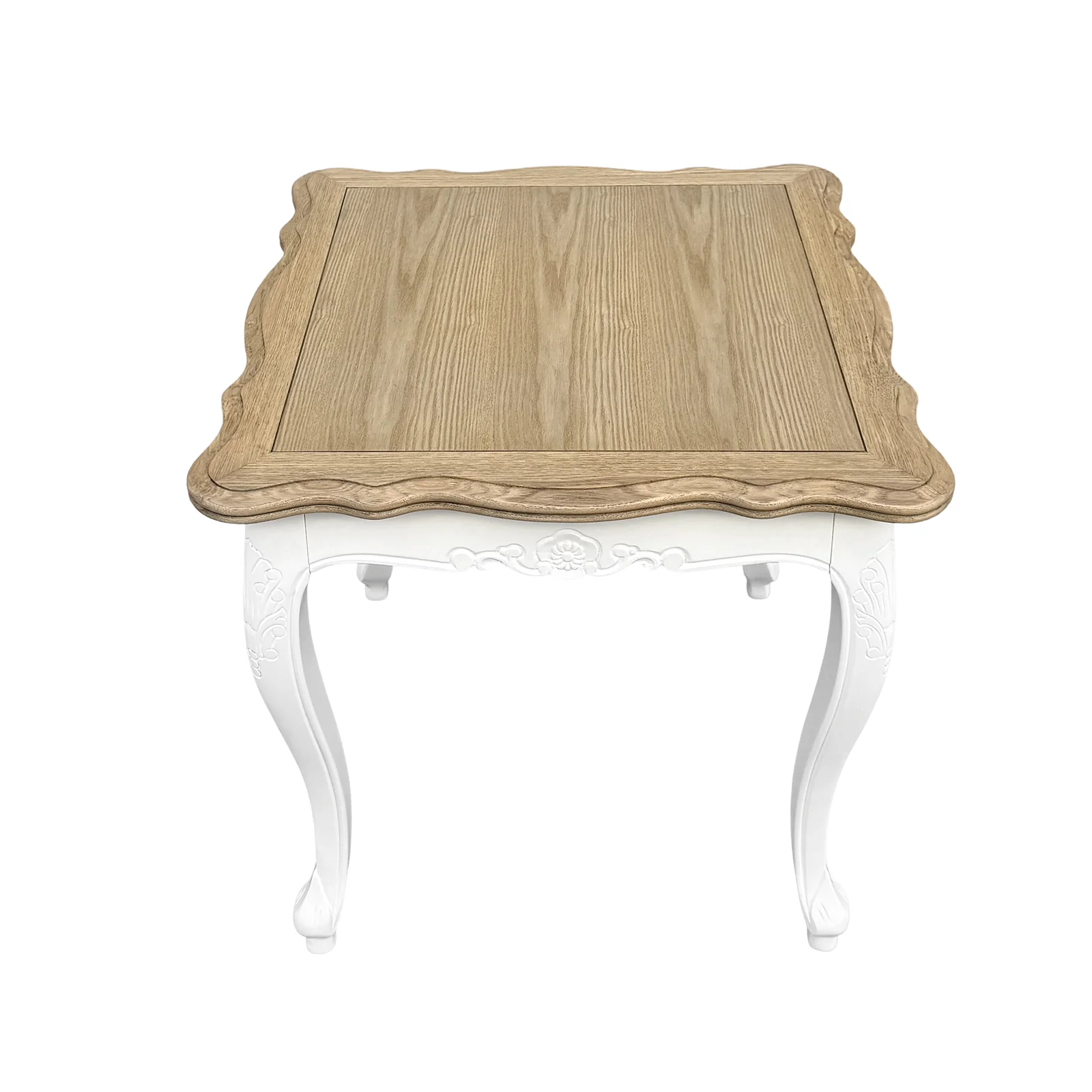French Provincial Louis Bedside Lamp Table - Image 4