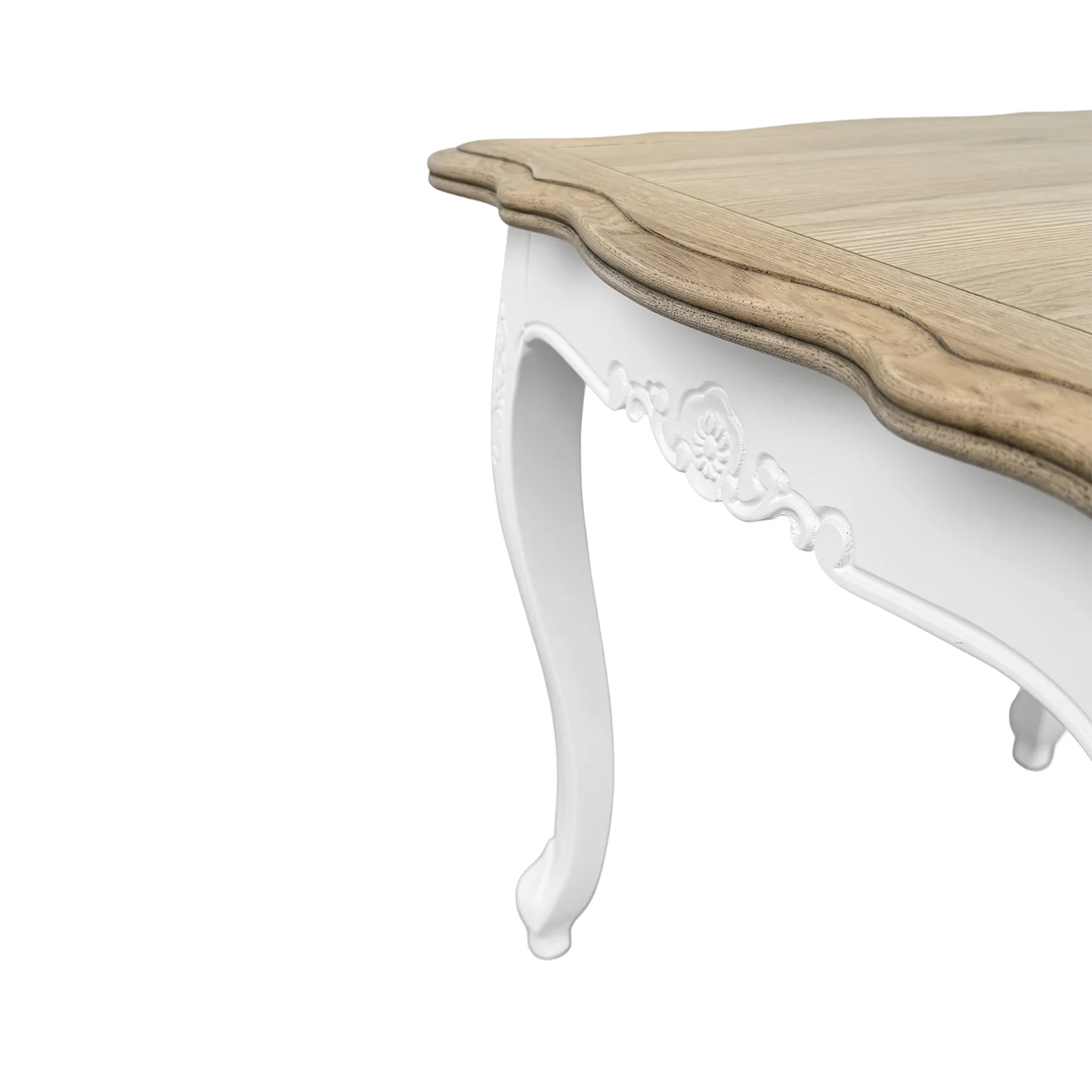 French Provincial Louis Bedside Lamp Table - Image 5