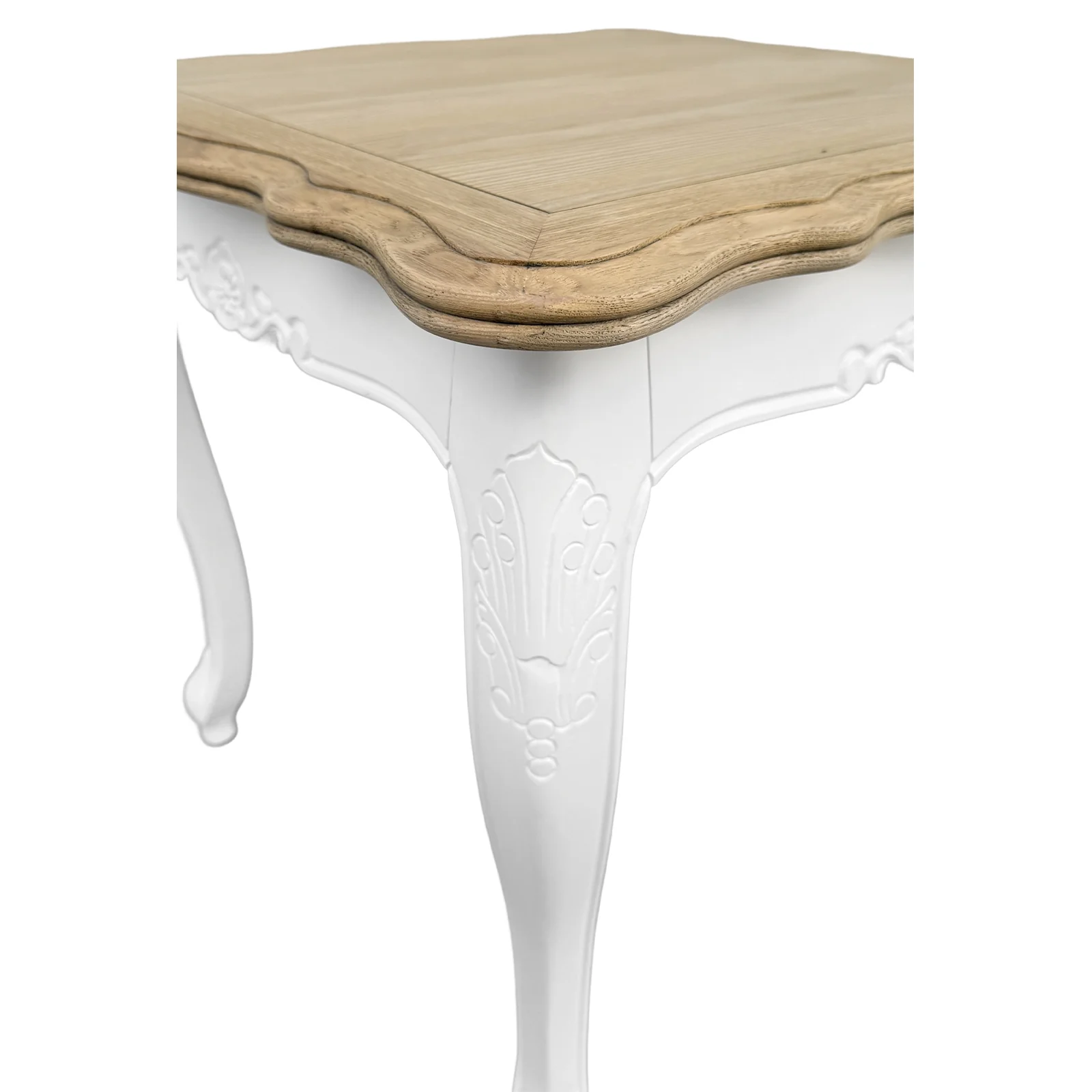French Provincial Louis Bedside Lamp Table - Image 8