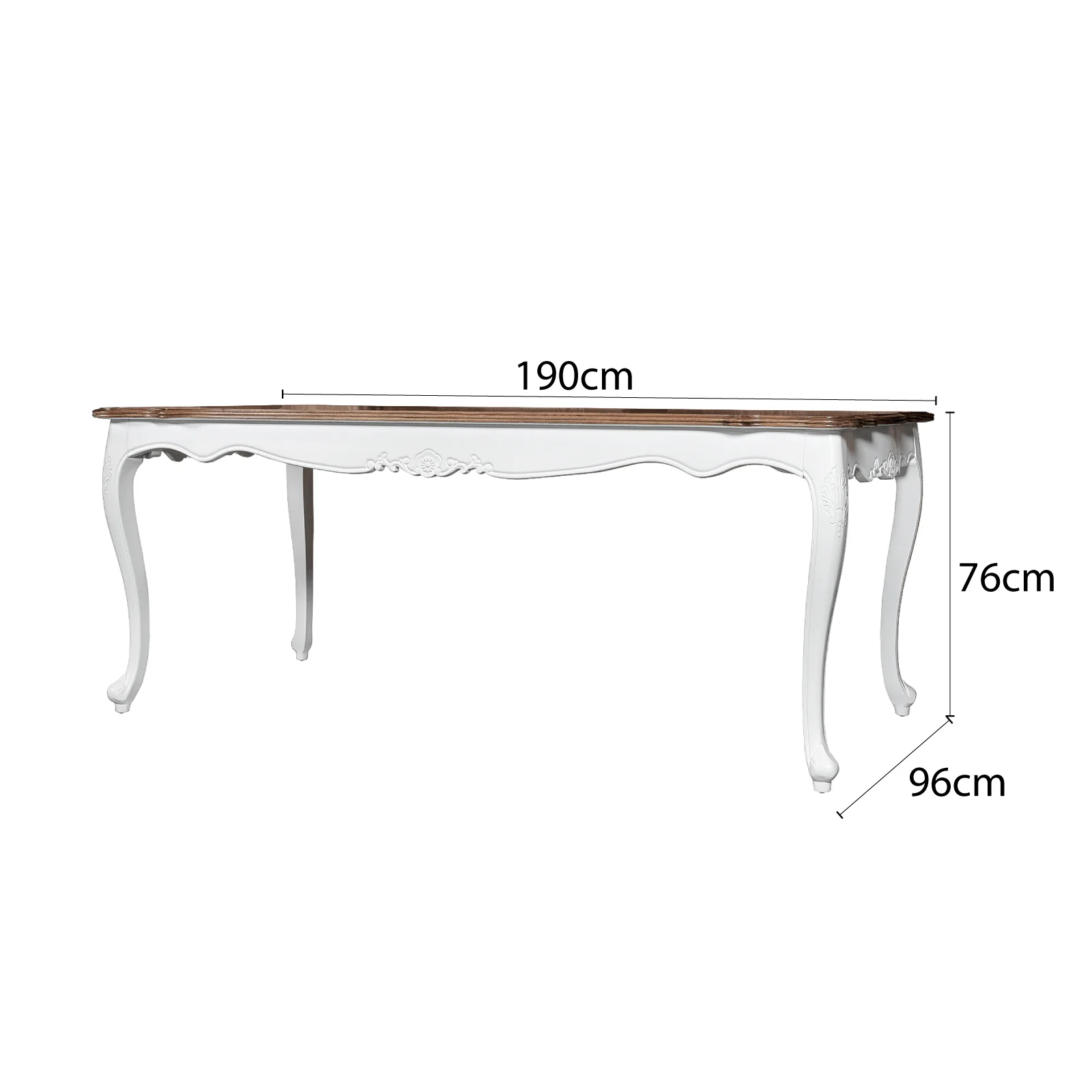 French Provincial Louis Dining Table - Image 11