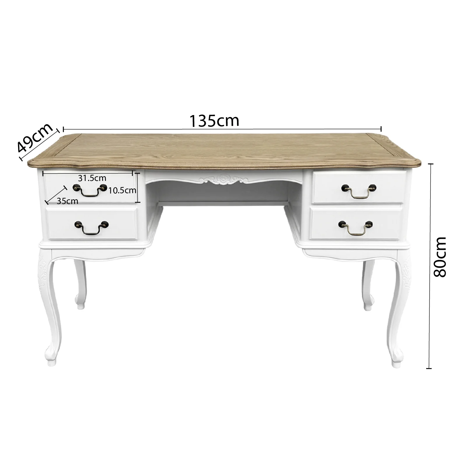 French Provincial Louis Dressing Table Set - Image 23