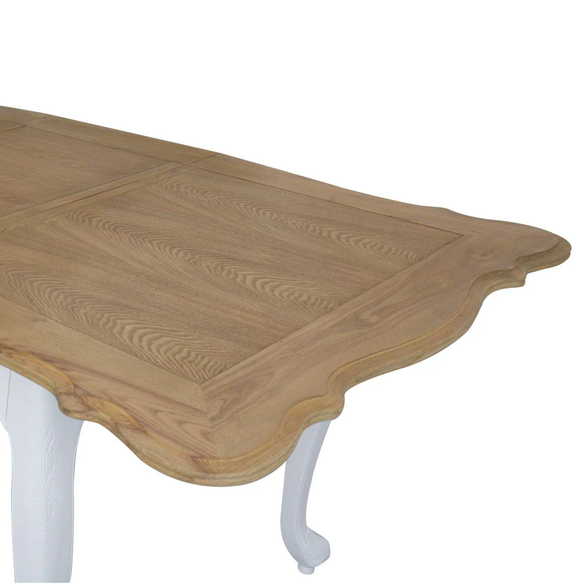 French Provincial Louis Extendable Dining Table - Image 10
