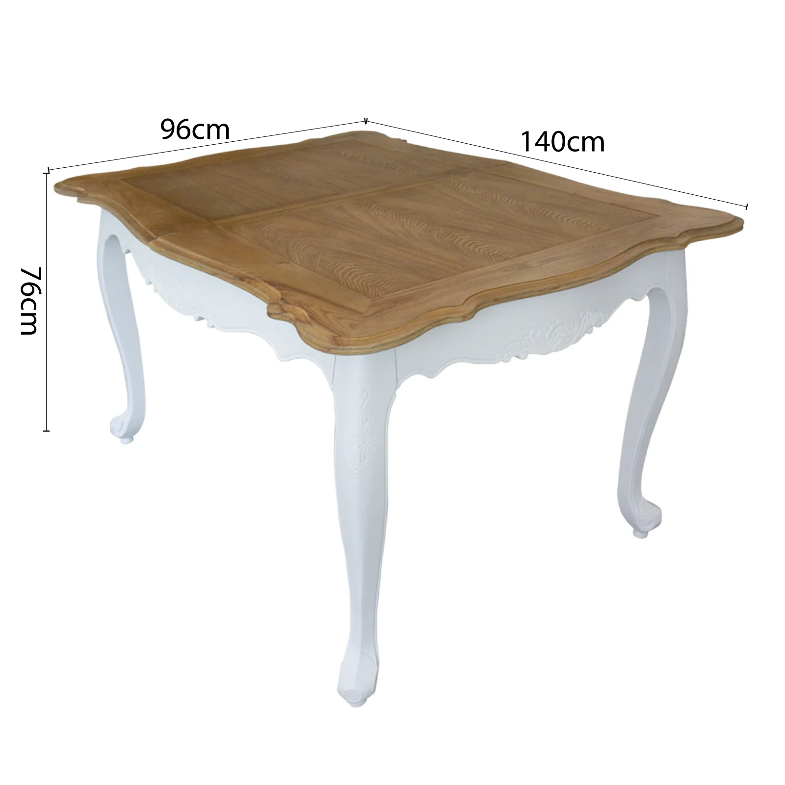 French Provincial Louis Extendable Dining Table - Image 16