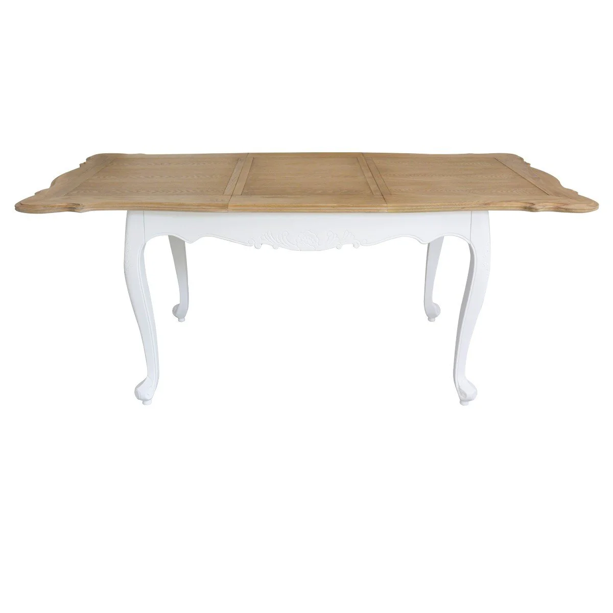 French Provincial Louis Extendable Dining Table - Image 4