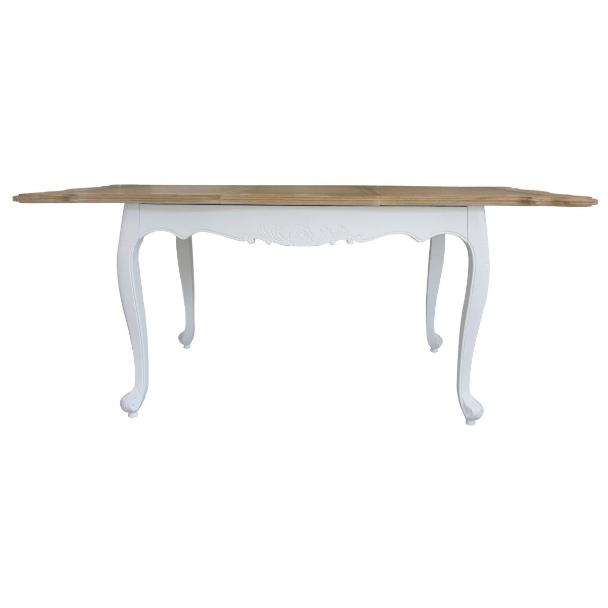 French Provincial Louis Extendable Dining Table - Image 5