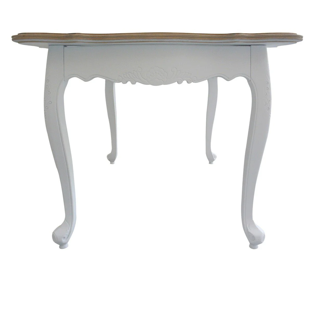 French Provincial Louis Extendable Dining Table - Image 8