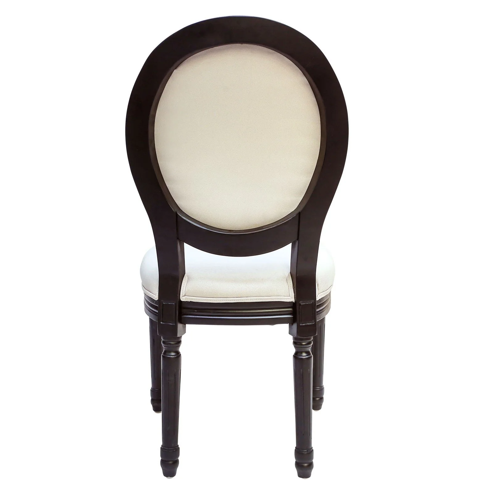 French Provincial Louis Set of 2 Upholstered Dining Chairs (Factory second stock) - Image 4